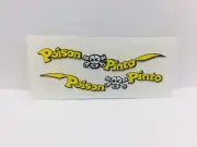 Hot Wheels Redline (POISON PINTO DECAL SET)