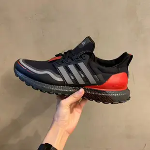 2019 11月 ADIDAS ULTRABOOST GUARD 馬牌輪胎底 防潑水 慢跑鞋 黑灰紅 FU9464