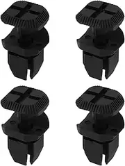 eMagTech 4pcs Car Battery Cover Clip Rivets Battery Covers Cowl Panel Retainer Plastic Clips Compatible with Saab 9-3 2003-2012 OEM 12792092