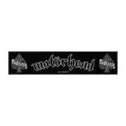 MOTORHEAD ACE OF SPADES SUPER STRIP WOVEN SEW ON PATCH OFFICIALLY LICENSED