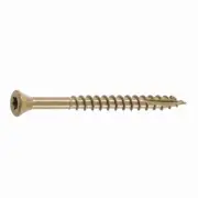 Deck Screws With Bit, Gold, 2-In., 75-Pk. FMGD002-75