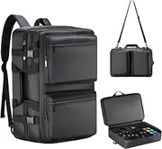 DJ Mixer Case Compatible with RODECaster Pro,RODECaster Pro II,RODECaster Duo,DJ Backpack with Multi-Pockets for DJ Equipment,Soft Audio Mixer Travel Bag|Rodecaster Pro 2 Case for Podcast Equipment