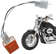 LED Flasher Relay Motorcycle | 2-Pin Cable Adapter Connector Relay - Copper Wires for Indicator Turn Lights, Replacement Parts Motorcycle Accessories, LED Flashing