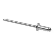 Aluminum Blind Rivets Alloy Rivet Pop,M3.2 x8mm,Assortment Tool Set Hand Kit Light Metal Flange Head Fold Exploding Metric Pack Automotive