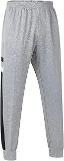 [PRTCYPNT] Men's Closed Bottom Joggers Sweatpants Athletic Pants with Zipper Pockets and Drawstrings Running Workout Gym