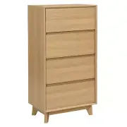 Holly Oak Chest of 4 Drawers