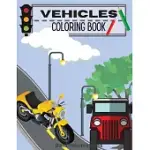 VEHICLES COLORING BOOK