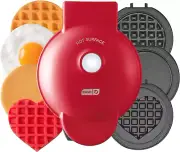 Multimaker Mini System - Waffle Maker with Five 4” Removable Plates: Waffle Iron
