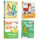 正版硬頁 低幼版DR. SEUSS’S ABC/ FOOT BOOK/ FOX IN SOCKS/ HOP ON POP