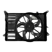 For Ford Edge 2012 2013 2014 Radiator Fan Assembly | 2.0L Turbo | w/ Controller (for: Ford)