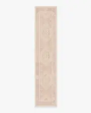 75' x 365' | Machine Washable Runner Rug | Kid & Pet Friendly | Indoor Rug | Kamran Soft Pink Rug | Ruggable