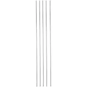 5 Pcs DIY RC Model Stainless Steel Circular Round Rod Bar 500mm x 3mm N9J45141