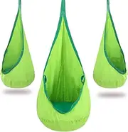 YAERSI Kids Pod Swing Seat Child Hammock Chair with PVC Inflatable Cushion for Indoor and Outdoor Use Durable Portable