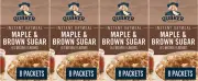 4-Pack Quaker Instant Oatmeal, Maple Brown Sugar, 8 Packets Each