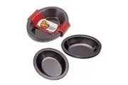 4pc Daily Bake Non Stick Oval Pie Dish 14x10cm Baking Tin Mould Cup Bakeware