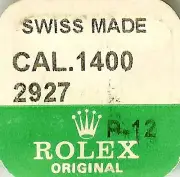 ROLEX FACTORY NEW SEALED PALLET FORK 1400 2927