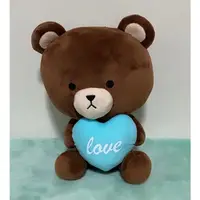 在飛比找蝦皮購物優惠-熊娃娃 LOVE  絨毛玩具 愛心泰迪熊 玩偶 情人節 大頭