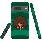 For Google Pixel 7 Case Tough Protective Cover Echidna Portrait