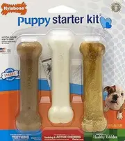 Nylabone Puppy Chew Toys Starter Kit 47 g (Pack of 3)