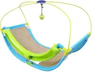 SUPVOX Cat Cradle Swing Bed for Kitten Bell Pet Hammock for Cats Hanging Bed Cushion