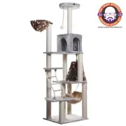 Armarkat real wood Cat Climber Play House, A7802 Cat furniture With Playhouse