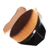 Foundation Brush Premium Kabuki Makeup Brush, Flat Top Soft Touch, with case