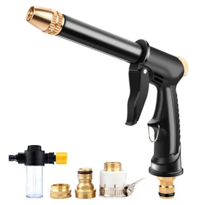 Portable High-Pressure Foam Water Gun For Cleaning Car Wash Garden Sprinkler -N