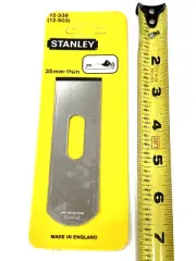 NOS STANLEY BLOCK PLANE IRON 12-338 1 3/8” BLADE CUTTER FITS MANY MODELS