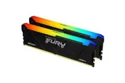 [KF436C18BB2AK2/32] FURY Beast RGB DDR4 32GB(2X16GB) DDR4 3600Mhz Dual Module CL18 Memory Black