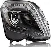 Car Styling Head Lamp Compatible With GLK260 Headlights 2012-2015 X204 GLK300 LED Headlight LED DRL Hid Bi Xenon Auto Accessories