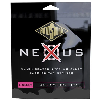 Rotosound RNXB45 Nexus Coated Bass Strings Set 45-105 Type 52 Alloy