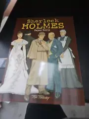 Tom Tierney Paper Dolls Sherlock Holmes 15 full-color plates 2009 New Uncut