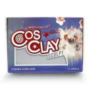 M00454-FS MOREZMORE 1 lb Cosclay Sculpt SOFT GREY Flexible Polymer Clay