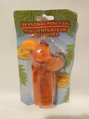 Personal Hand Held Mini Portable Fan Safe Blades Small Mobile Fan Carrying Strap