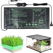 21W Seedling Heat Mat, Terrarium Heat mats, Durable Waterproof Seed Germination Heating Mat, 52x25cm Heat Pad