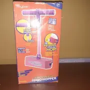 Jump & Squeak Pogo Hopper Orange & Teal My First Flybar Jumping Exercise Sealed
