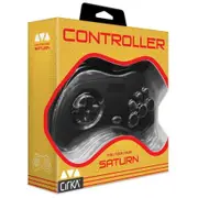 CirKa Classic Controller for Sega Saturn (Black)