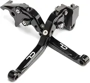 MTCRIGHTER for Honda Scrambler SCL500 CL500 2023 2024 Modified CNC Aluminum Alloy Length Adjustable Foldable Brake Clutch Lever Accessories (Black)