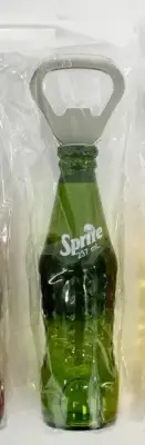 Sprite Soda Fluid Filled Bottle Opener - Sprite Bottle Opener w/Magnet