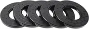 X AUTOHAUX Universal Oil Seal TC Double Lip W Steel Spring Seal Ring Rotary Shaft Seal 52x100x10mm High Pressure Nitrile Rubber Black 5 Pcs