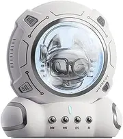 New Astronaut spa an Charging Night Light wirel Speaker Portable car high Volume Card subwoofer Silver,White One Size