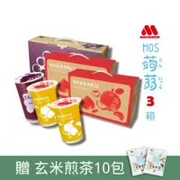 在飛比找PChome24h購物優惠-【MOS摩斯漢堡】經典蒟蒻禮盒 蜜桃蘋果x2+葡萄x1 共3