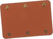 TENDYCOCO Handle Suitcases Travel Suitcase Handle Wraps Travel Luggage Handle Grip Leather Suitcase Handle Cover Travel Luggage Handle Wraps Travel Luggage Handle Cover Brown Metal