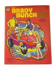 Rare Complete Whitman "The Brady Bunch" Paper Dolls Cut No Scissors Necessary
