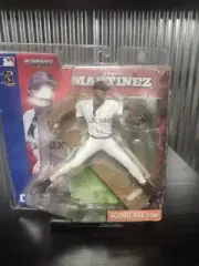 Pedro Martinez Boston Red Sox MLB McFarlane Series 1 White Jersey 2002