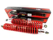 HONDA XR200 400mm RED/CHROME JBS REAR SHOCK ABSORBERS EYE TO EYE