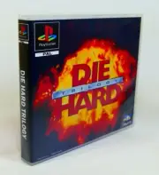 PS1 Playstation Storage Case - Die Hard Trilogy - NO GAME