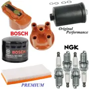 Tune Up Kit Cap Rotor Filters Spark Plugs for Volvo 245 L4; 2.3L 1983-1985 (for: Volvo)