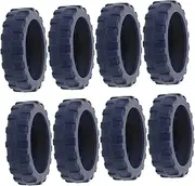 [WATIIFUFU] Luggage Pads for Wheels Pcs Luggage Wheel Covers Anti-Slip Floor Protectors Suitcase Pads