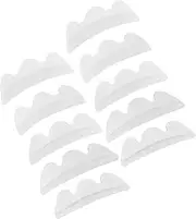 Beavorty 10 Pairs Silicone Eyelash Lift Pads for Perming Lifting Safe Skin Friendly Beauty Tool for Salon Home Use